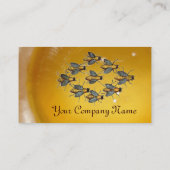 HONEY BEE, BEEKEEPER/bijenteelt Visitekaartje (Achterkant)