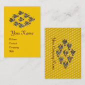 HONEY BEE, BEEKEEPER/bijenteelt Visitekaartje (Voorkant / Achterkant)