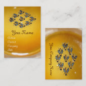 HONEY BEE, BEEKEEPER/bijenteelt Visitekaartje (Voorkant / Achterkant)