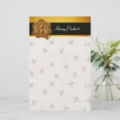 HONEY BEE ,BEEKEEPER BRIEFPAPIER (Staand voorkant)