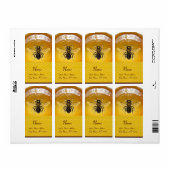 HONEY BEE ,BEEKEEPER ETIKET (Full Sheet)