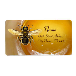 HONEY BEE ,BEEKEEPER ETIKET