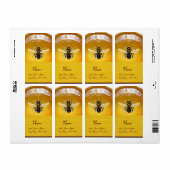 HONEY BEE ,BEEKEEPER ETIKET (Full Sheet)