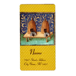 HONEY BEE ,BEEKEEPER ETIKET