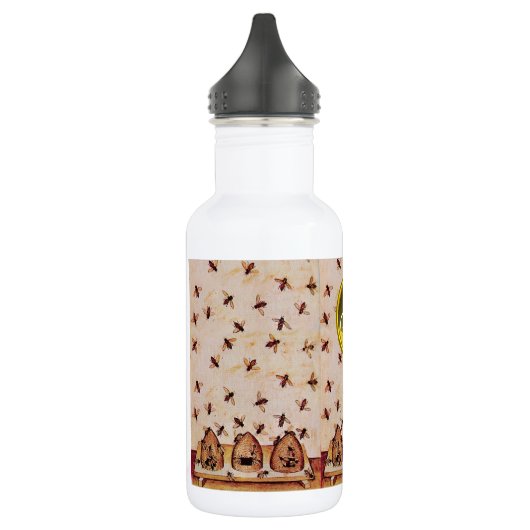 HONEY BEE,BEEKEEPER,Gemstone Monogram Waterfles (Links)