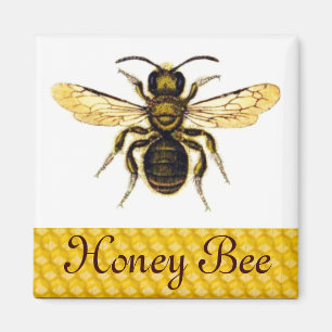 HONEY BEE ,BEEKEEPER MAGNEET