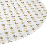 Honey Bee & Beekeeper Nature Lover’s Snijplank (Hoek)