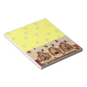 HONEY BEE ,BEEKEEPER NOTITIEBLOK (Schuin)