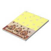 HONEY BEE ,BEEKEEPER NOTITIEBLOK (Linkerzijde)