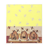HONEY BEE ,BEEKEEPER NOTITIEBLOK (Voorkant)