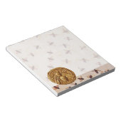 HONEY BEE ,BEEKEEPER NOTITIEBLOK (Schuin)