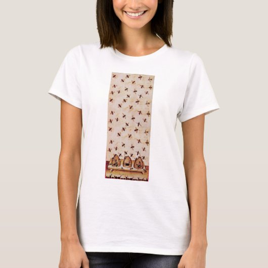 HONEY BEE ,BEEKEEPER T-SHIRT (Voorkant)