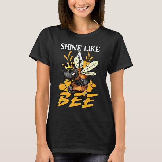 Honey Bee Beekeeping Beekeeper Honeybee Apiary Api T-shirt (Voorkant)