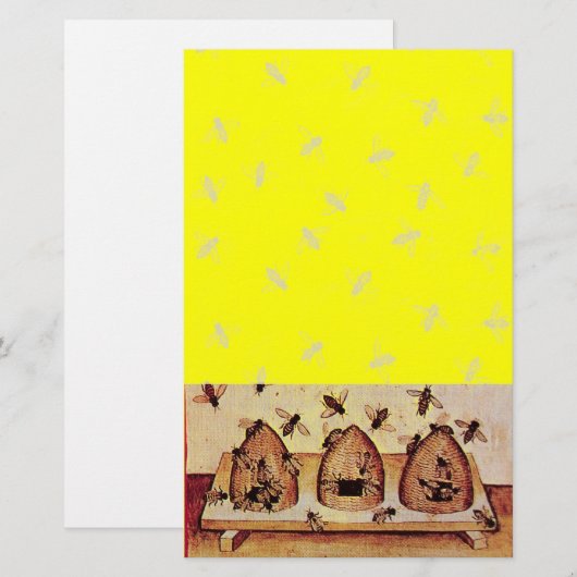 HONEY BEE ,BEEKEEPING BRIEFPAPIER (Voorkant / Achterkant)