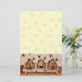 HONEY BEE ,BEEKEEPING BRIEFPAPIER (Staand voorkant)
