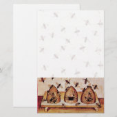 HONEY BEE ,BEEKEEPING BRIEFPAPIER (Voorkant / Achterkant)