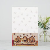 HONEY BEE ,BEEKEEPING BRIEFPAPIER (Staand voorkant)