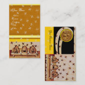 HONEY BEE ,BEEKEEPING VISITEKAARTJE (Voorkant / Achterkant)