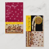 HONEY BEE ,BEEKEEPING VISITEKAARTJE (Voorkant / Achterkant)