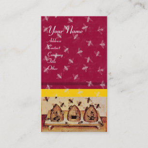 HONEY BEE ,BEEKEEPING VISITEKAARTJE