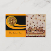 HONEY BEE ,BEEKEEPING VISITEKAARTJE (Achterkant)