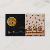 HONEY BEE ,BEEKEEPING VISITEKAARTJE (Achterkant)