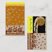 HONEY BEE ,BEEKEEPING VISITEKAARTJE (Voorkant / Achterkant)