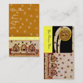 HONEY BEE ,BEEKEEPING VISITEKAARTJE (Voorkant / Achterkant)