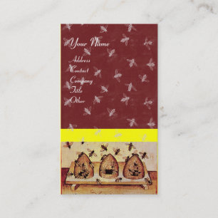 HONEY BEE ,BEEKEEPING VISITEKAARTJE