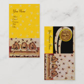 HONEY BEE ,BEEKEEPING VISITEKAARTJE (Voorkant / Achterkant)