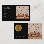 HONEY BEE ,BEEKEEPING VISITEKAARTJE (Voorkant / Achterkant)