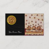 HONEY BEE ,BEEKEEPING VISITEKAARTJE (Achterkant)