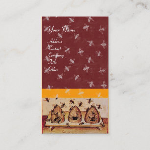 HONEY BEE ,BEEKEEPING VISITEKAARTJE