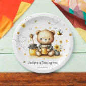 Honey Bee Beer verjaardagsfeestje Papieren Bordje
