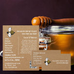 Honey Bee - Beeyard, Honing Boerderij Adverteren Flyer<br><div class="desc">Honey Bee - Beeyard,  Honey Boerderij Adverteren flyers bij de Visitekaartje Store.</div>