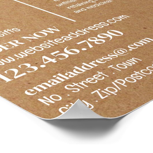 Honey Bee - Beeyard, Honing Boerderij Adverteren Poster (Hoek)