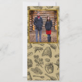 Honey Bee Bijenkorf Verjaardagsfeest Evenemententi Kaart (Achterkant)