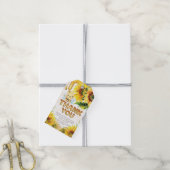 Honey Bee Birthday I Baby shower Dank u Cadeaulabel (Met Touw)