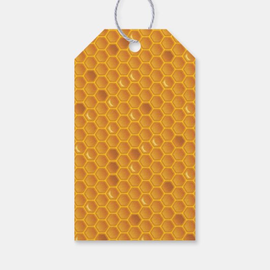 Honey Bee Birthday I Baby shower Dank u Cadeaulabel (Achterkant)