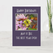 Honey Bee Birthday Kaart (Voorkant)