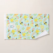 Honey Bee Blue Bad Handdoek (Handdoek)