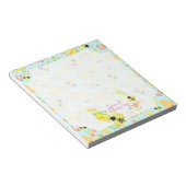 Honey Bee Blue Notitieblok (Schuin)