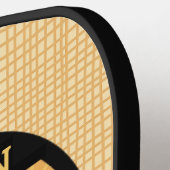 Honey Bee Boerderij Gepersonaliseerde NAAM Sweet B Pickleball Paddle (Links Detail)