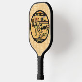Honey Bee Boerderij Gepersonaliseerde NAAM Sweet B Pickleball Paddle (Links)