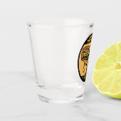 Honey Bee Boerderij Gepersonaliseerde NAAM Sweet B Shot Glas (Links)