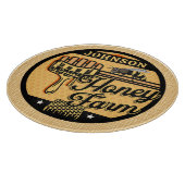 Honey Bee Boerderij Gepersonaliseerde NAAM Sweet B Snijplank (Hoek)