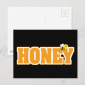 HONEY BEE BRIEFKAART (Voorkant / Achterkant)