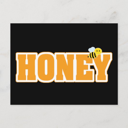 HONEY BEE BRIEFKAART (Voorkant)