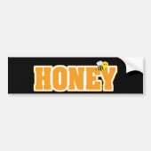 HONEY BEE BUMPERSTICKER (Voorkant)