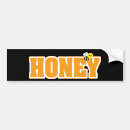HONEY BEE BUMPERSTICKER